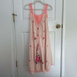 VINTAGE 70s Cotton Dress